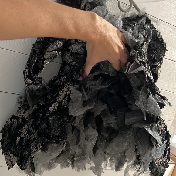 Chasing Fireflies.  Dragon/witch/she devil dress with tail. - Picture 4 of 5